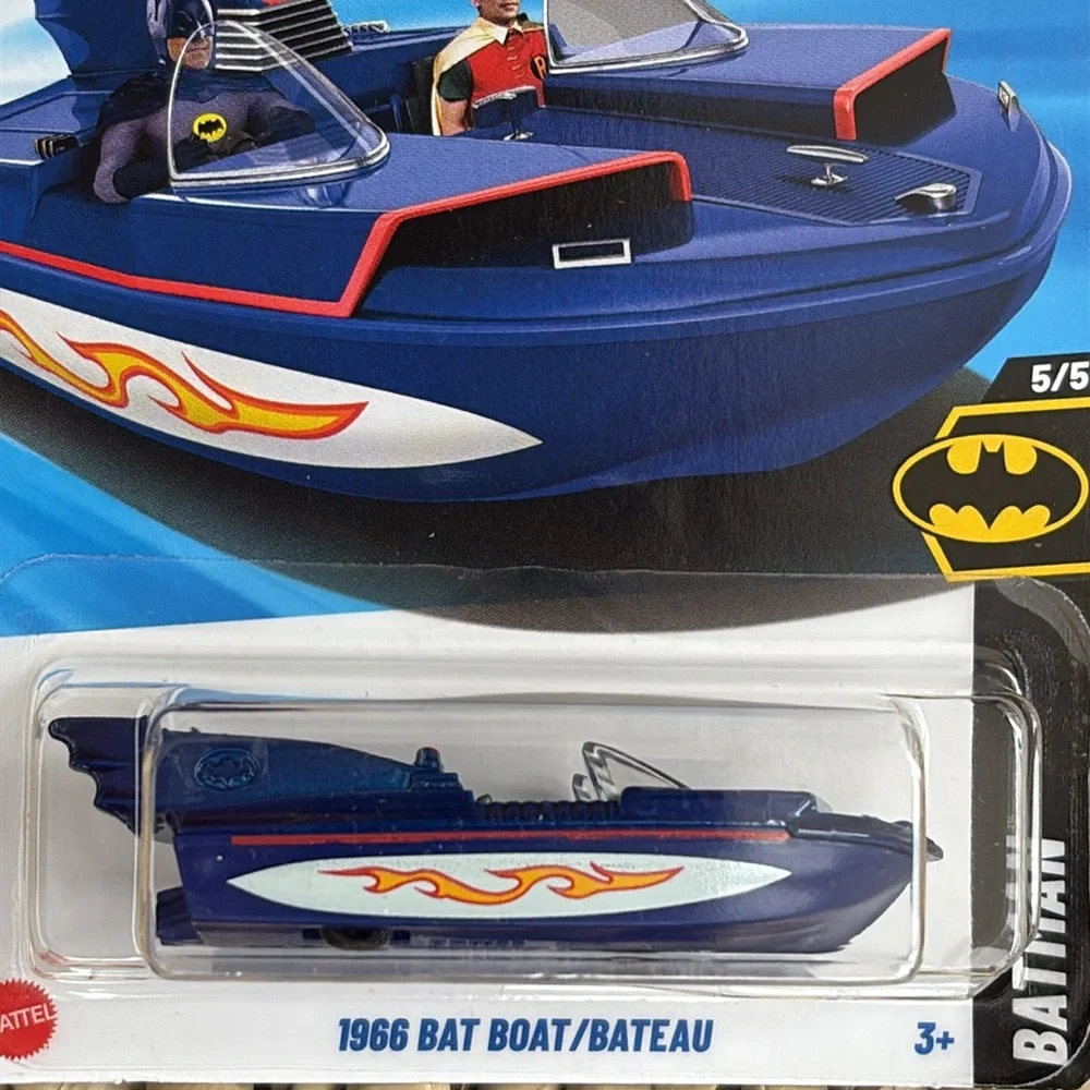 1966 Bat Boat Batman Robin Hot Wheels Speedboat BatBoat Toy Mattel New 2025